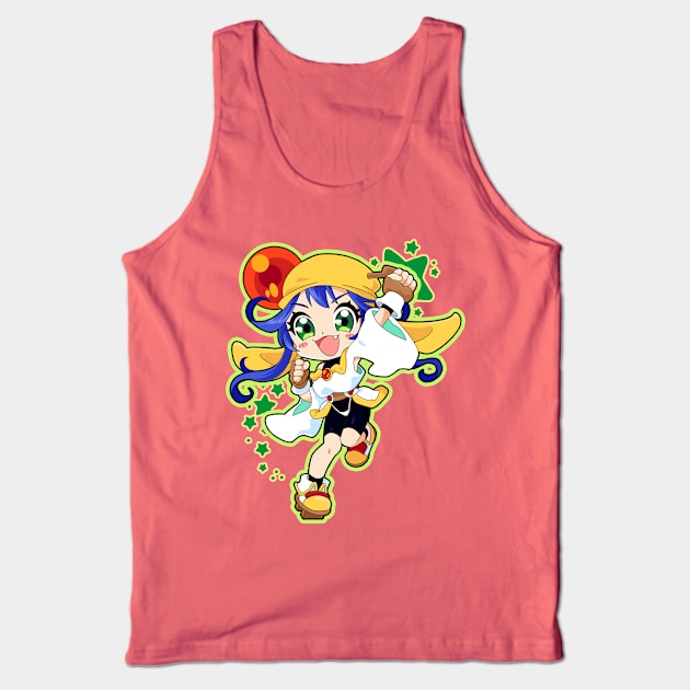 Kawaii Lime Tank Top by WarGreymonZero